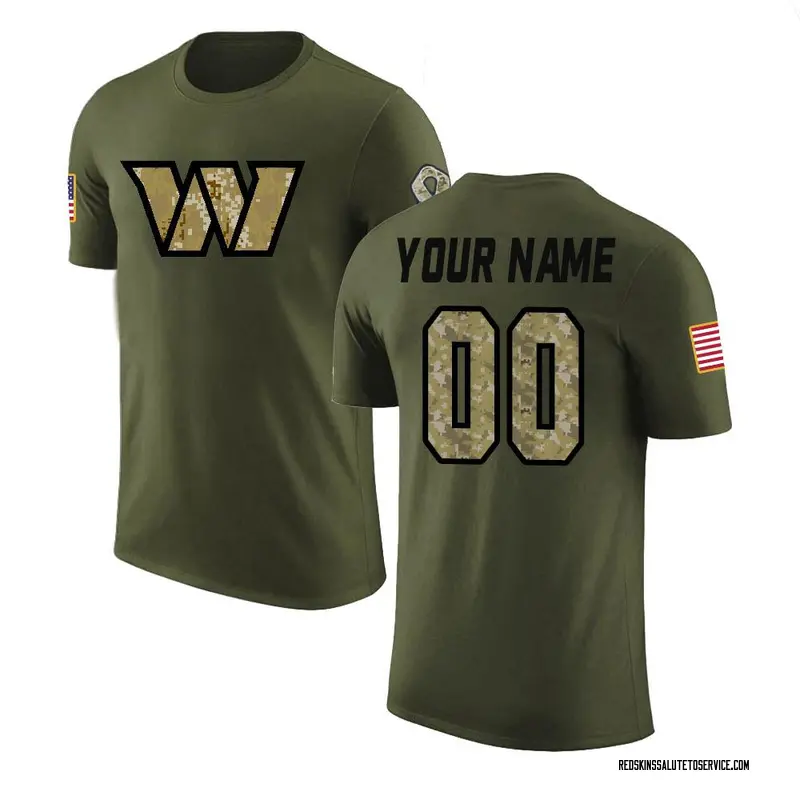 redskins military jersey