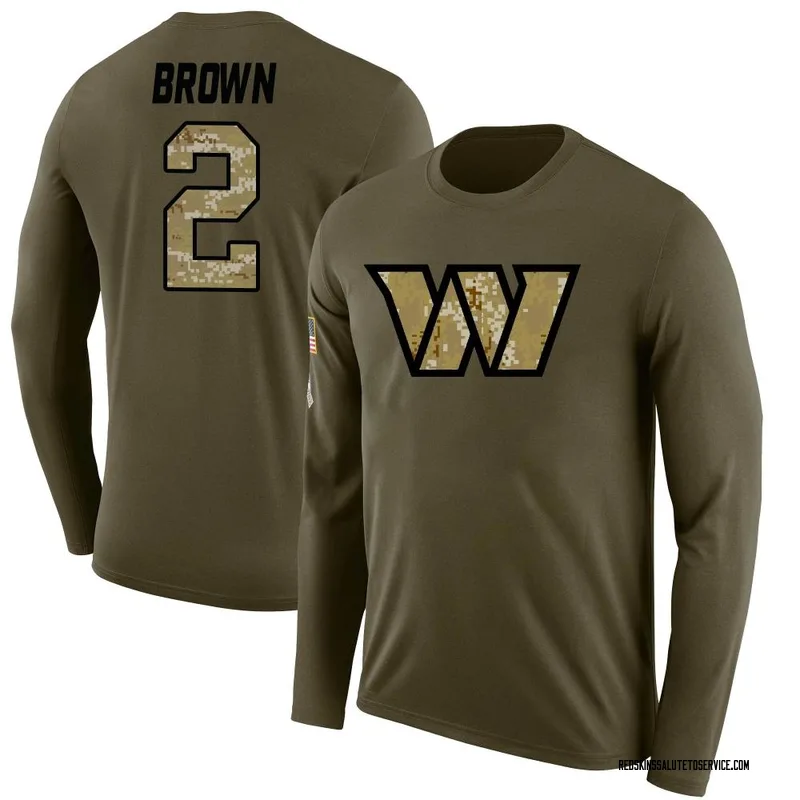 Women's Nike Brown Washington Commanders 2023 Salute to Service Long Sleeve T-Shirt Size: Small