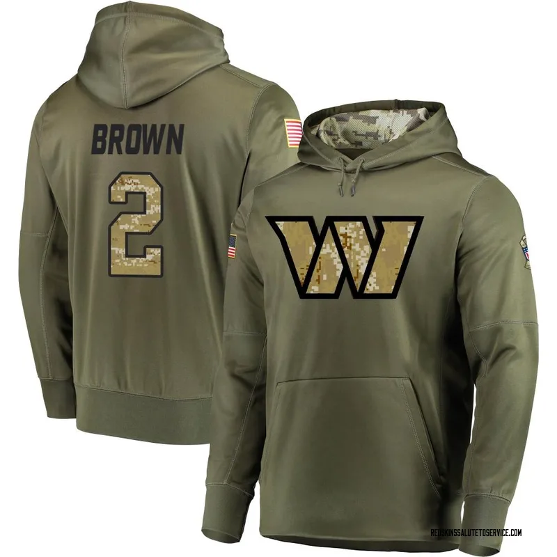 Washington Commanders Nike Youth 2023 Salute to Service Club Fleece  Pullover Hoodie - Brown