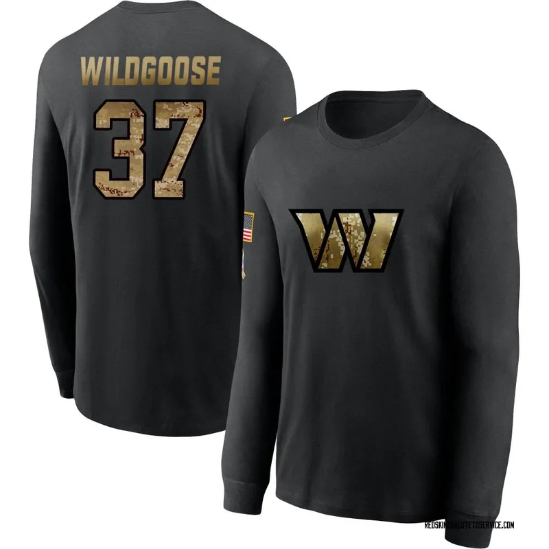 Men's Rachad Wildgoose Washington Commanders No.37 Game Jersey - White